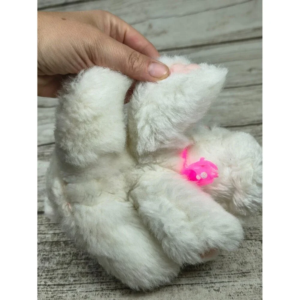 1993 Tyco DSI Puppy Puppy Puppies White Maltese Plush